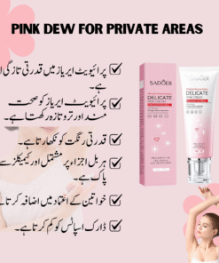 Delicate Pink Cream for Private Areas