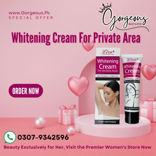 Radiant Glow Whitening Cream For Private Area